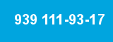 939 111-93-17